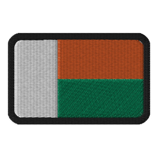 Parche de bandera de Madagascar