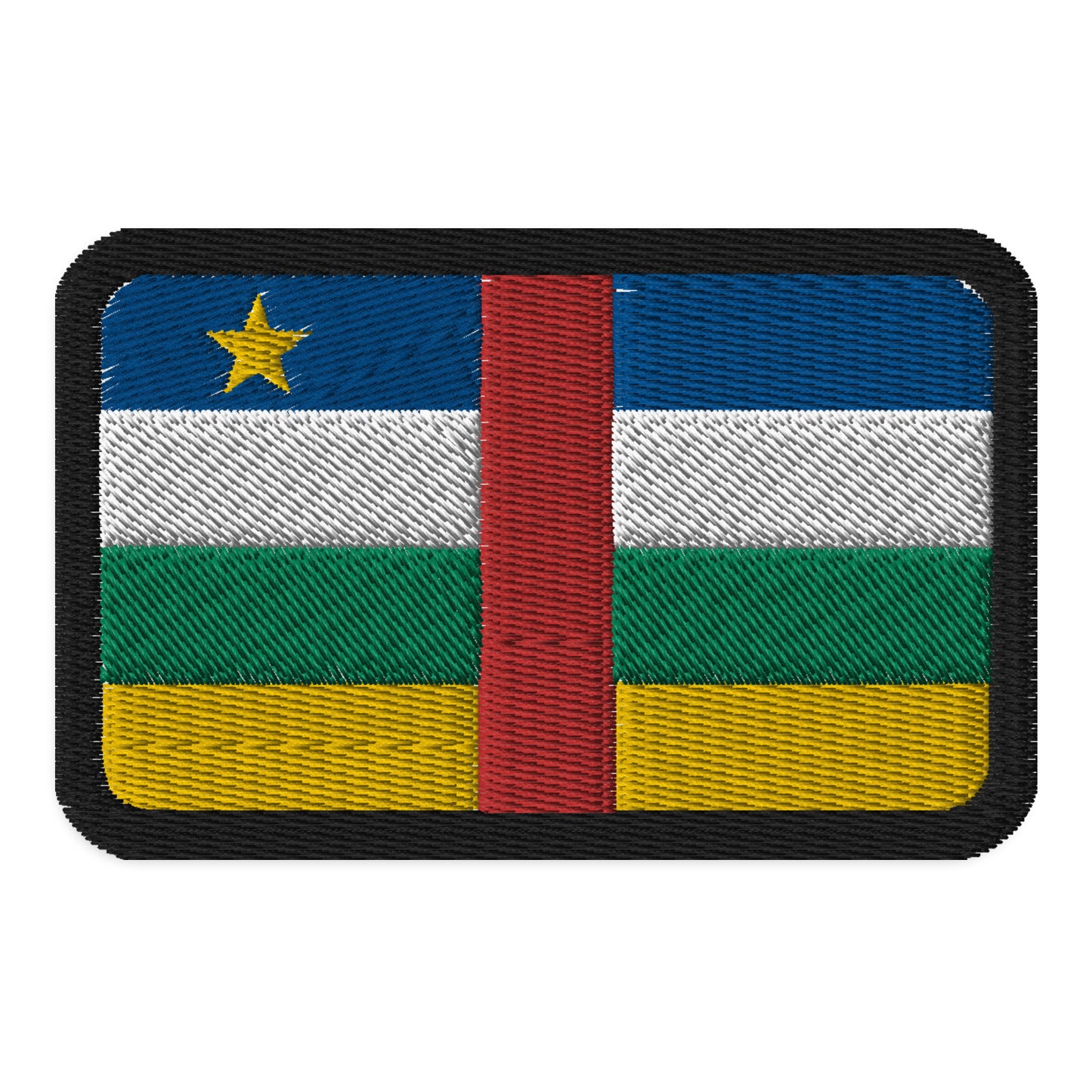 Parche de la bandera de la República Centroafricana