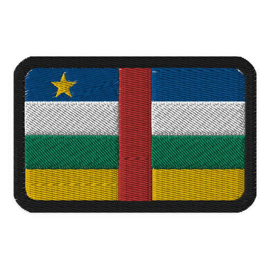 Parche de la bandera de la República Centroafricana