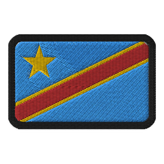 Parche de la bandera de la República Democrática del Congo