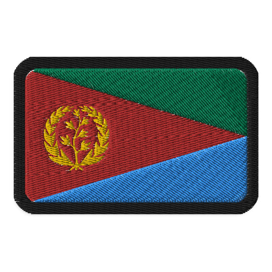 Parche de la bandera de Eritrea