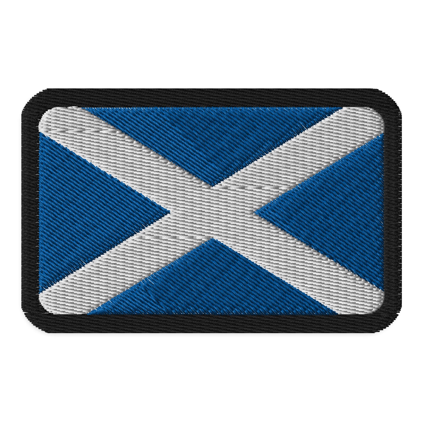 Parche de la bandera de Escocia