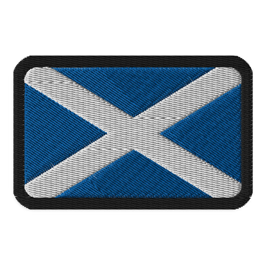 Parche de la bandera de Escocia