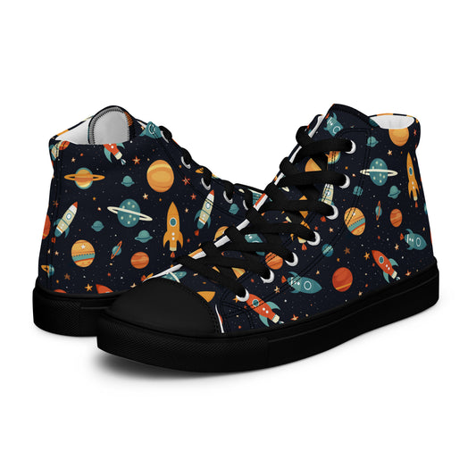 Zapatos de lona espacial.